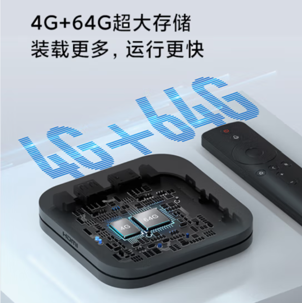 Xiaomi lança Mi Box 4S MAX HDMI 2.1e 8k